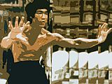 Unknown Artist Bruce Lee painting
